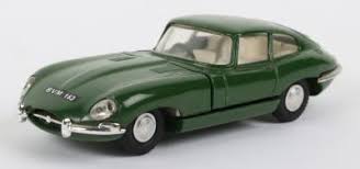 SPOTON 217 Jaguar E Type plastic rear bumper - bright finish - Each - (20639)