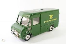 SPOTON BOXES 273 Commer security van (window box) with insert sleeve repro 'age-related' box - Each - (20825)
