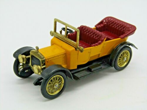 YesterYear Boxes Y13 Daimler (pink/yellow) repro 'age-related' box - Each - (21388)