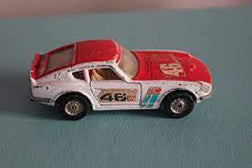 CORGI BOXES 396 Datsun 240Z window box repro 'age-related' box - Each - (14872)