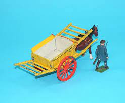 BRITAINS 4F Tumbril curved shaft (for later plastic horses) - Each - (21120)