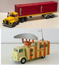 CORGI 1106 Mack black plastic exhaust - Each - (16060)