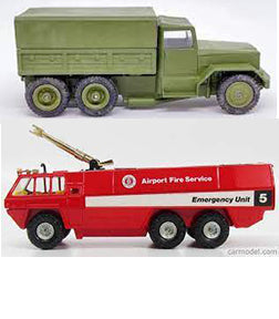 CORGI 1118 Airport crash truck air horns brass finish  - bright finish - Each - (16085)