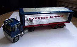 CORGI DECALS 1137 Ford artic ' Express Service' (waterslide transfer) - Set - (15167)