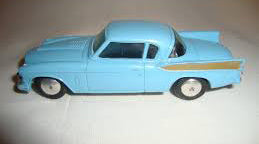 CORGI 211 Studebaker Golden Hawk clear plastic window unit - Each - (15358)