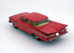 CORGI BOXES 220 Chevrolet Impala repro 'age-related' box - Each - (14722)