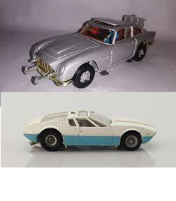 CORGI 271 007 Aston Martin (126mm version) plastic passenger painted - Each - (15546)