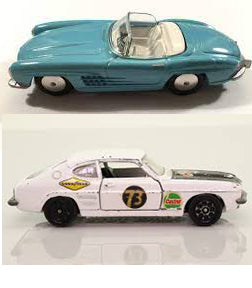 CORGI DECALS 303 Mercedes 300SL no. '7' on red stripe (waterslide transfer) - Set - (15059)