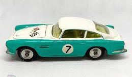 CORGI DECALS 309 Aston Martin DB4 no. '1' plus flags for bonnet (waterslide transfer) - Set - (15067)