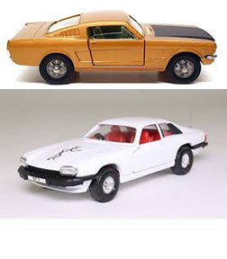 CORGI BOXES 320 Ford Mustang repro 'age-related' box - Each - (14822)