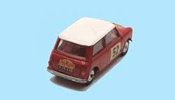 CORGI DECALS 321 Mini 66 Monte Carlo no. '2' plus autographs for roof (waterslide transfer) - Set - (15074)