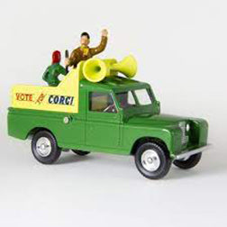 CORGI BOXES 472 Land Rover Public Address repro 'age-related' box - Each - (14935)