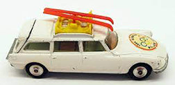 CORGI 475 Citroen Winter Sports Safari plastic tailgate window - Each - (15804)