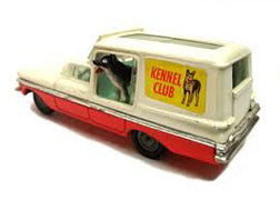 CORGI 486 Kennel club plastic standing poodle dog painted - Each - (15893)