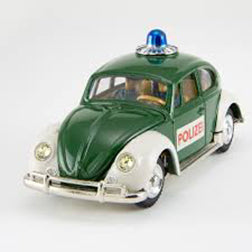 CORGI DECALS 492 VW 'Polizei' (stickon transfer) - Set - (15142)