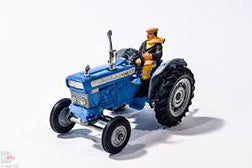 CORGI 67 Ford tractor plastic driver with scarf - Each - (15274)