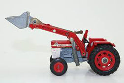 CORGI 69 Massey Ferguson green plastic driver painted - Each - (15277)