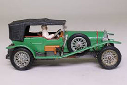 CORGI 9001 Bentley brown plastic tool box with horn (for running board) - Each - (16225)