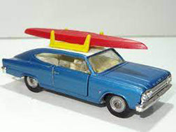 CORGI BOXES GS10 Marlin Rambler with kayak and camping trailer with display insert repro 'age-related' box (differs from the original box with only one insert) - Each - (14994)