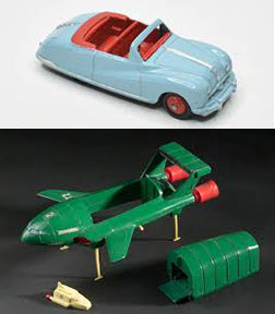 DINKY 106 Thunderbird 2 red plastic leg - Each - (17344)