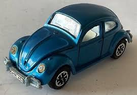 DINKY 129 VW Beetle front bumper bare metal - Each - (17427)