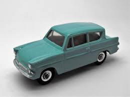 DINKY BOXES 155 Ford Anglia 105E repro 'age-related' box - Each - (16377)