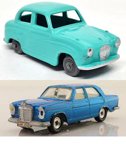 DINKY BOXES 160 Austin A30 repro 'age-related' box - Each - (16389)