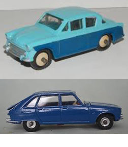 DINKY 166 Sunbeam Rapier clear plastic window unit - Each - (17666)