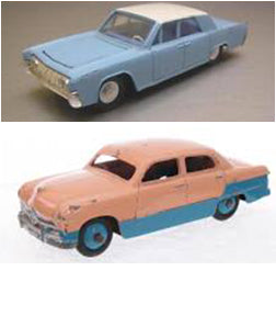 DINKY 170 Lincoln Continental plastic front grille  - bright finish. (Jewels and holder extra) - Each - (17688)