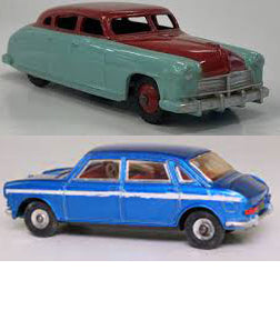 DINKY BOXES 171 Hudson Commodore repro 'age-related' box - Each - (16409)