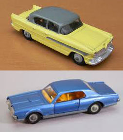 DINKY BOXES 174 Mercury Cougar repro 'age-related' box - Each - (16415)