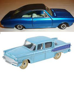 DINKY 179 Studebaker President clear plastic window unit - Each - (17721)