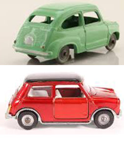 DINKY BOXES 183 Fiat 600 repro 'age-related' box - Each - (16427)