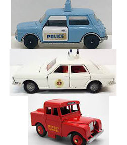 DINKY BOXES 255 Ford Zodiac Police car repro 'age-related' box - Each - (16487)