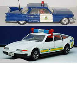 DINKY 264 Rover 3500 Police clear plastic window unit - Each - (21584)