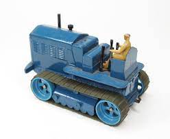 DINKY BOXES 563 Heavy tractor repro 'age-related' box - Each - (16646)