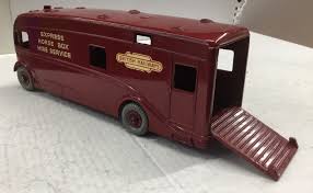 DINKY BOXES 581 British Rail horsebox repro 'age-related' box - Each - (16648)
