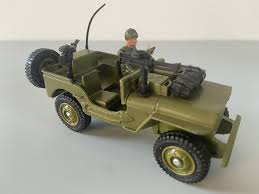 DINKY 612 Jeep painted plastic driver - Each - (18337)