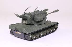 DINKY TYRES 696 Leopard AA tank black plastic track - Each - (19336)