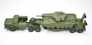 DINKY BOXES 698 Antar transporter and tank  with insert sleeve repro 'age-related' box - Each - (16678)