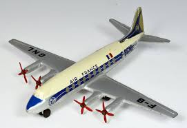 DINKY BOXES 706 Vickers Viscount airliner (Air France) repro 'age-related' box - Each - (16681)