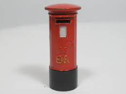 DINKY 760 Post box fully painted - Each - (21630)