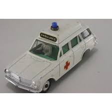 DINKY BOXES 278 Vauxhall Ambulance repro 'age-related' box - Each - (16509)