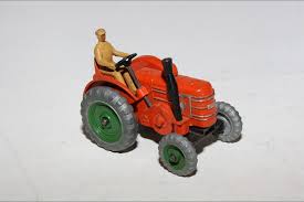 DINKY 301 Tractor painted tan driver - Each - (18048)