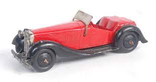 DINKY 36E Salmson driver fully painted red  - Each - (17226)