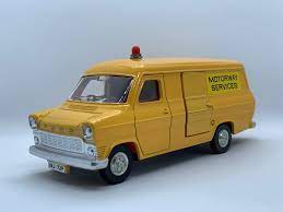 DINKY DECALS 416 Ford Transit 'Motorway Service' (stickon transfer)  - Each - (21101)