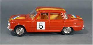 F/DINKY 1401 Alfa Romea Giuilia Rally clear plastic door windows RH - Each - (22407)