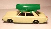 MATCHBOX 45B Ford Corsair green plastic boat and roof rack - Each - (21110)