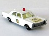 MATCHBOX 55C Ford Galaxy Police Car Clear Plastic Window Unit - Each - (22602)