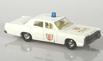 MATCHBOX 55D Mercury Police Car Clear Plastic Window Unit - Each - (22603)